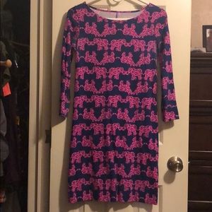 Lilly Pulitzer 3/4 sleeve dress
